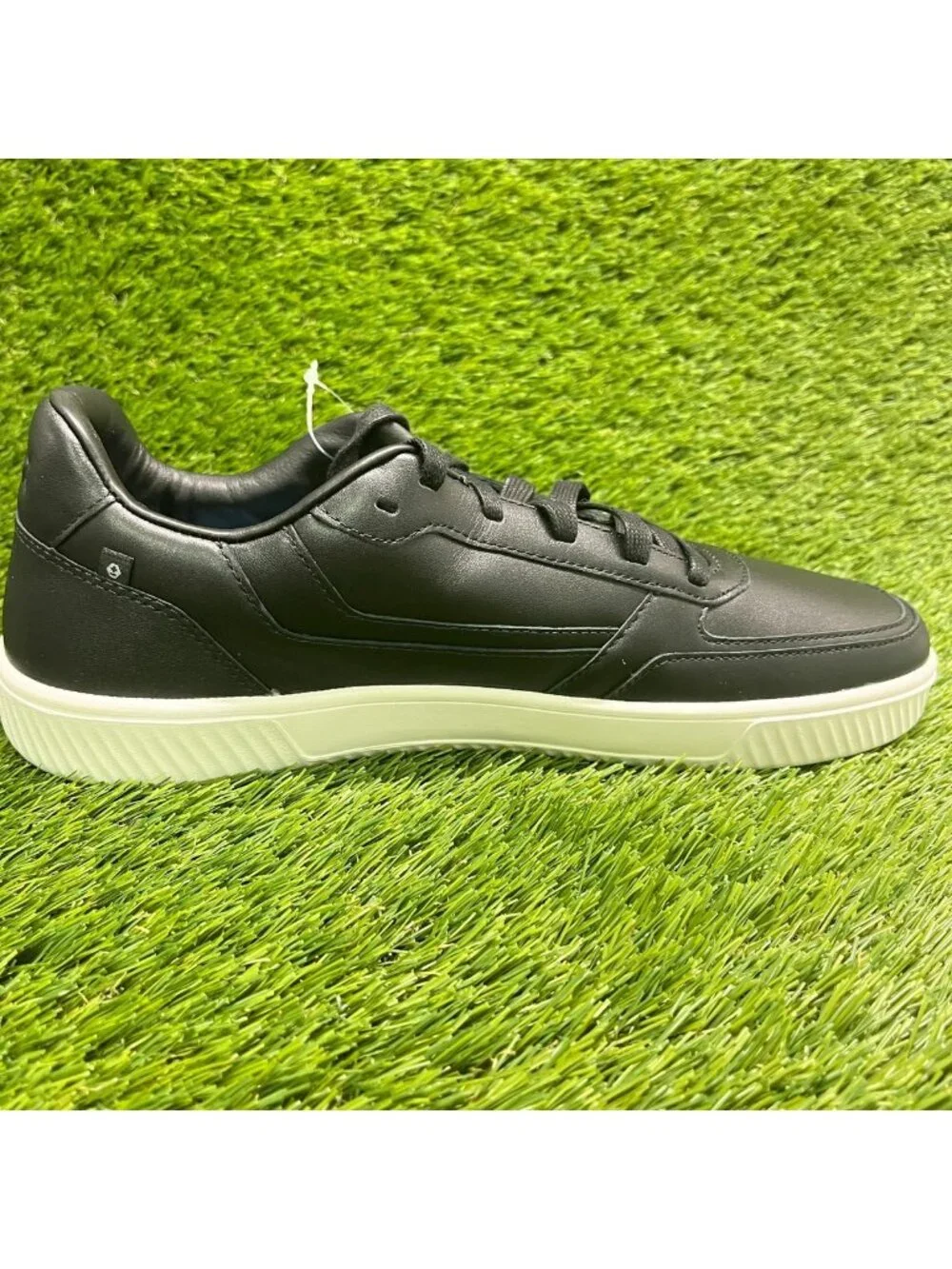 Flux Footwear Adapt Leather Trainer Black Mens Size 11 Athletic Shoes Sneakers